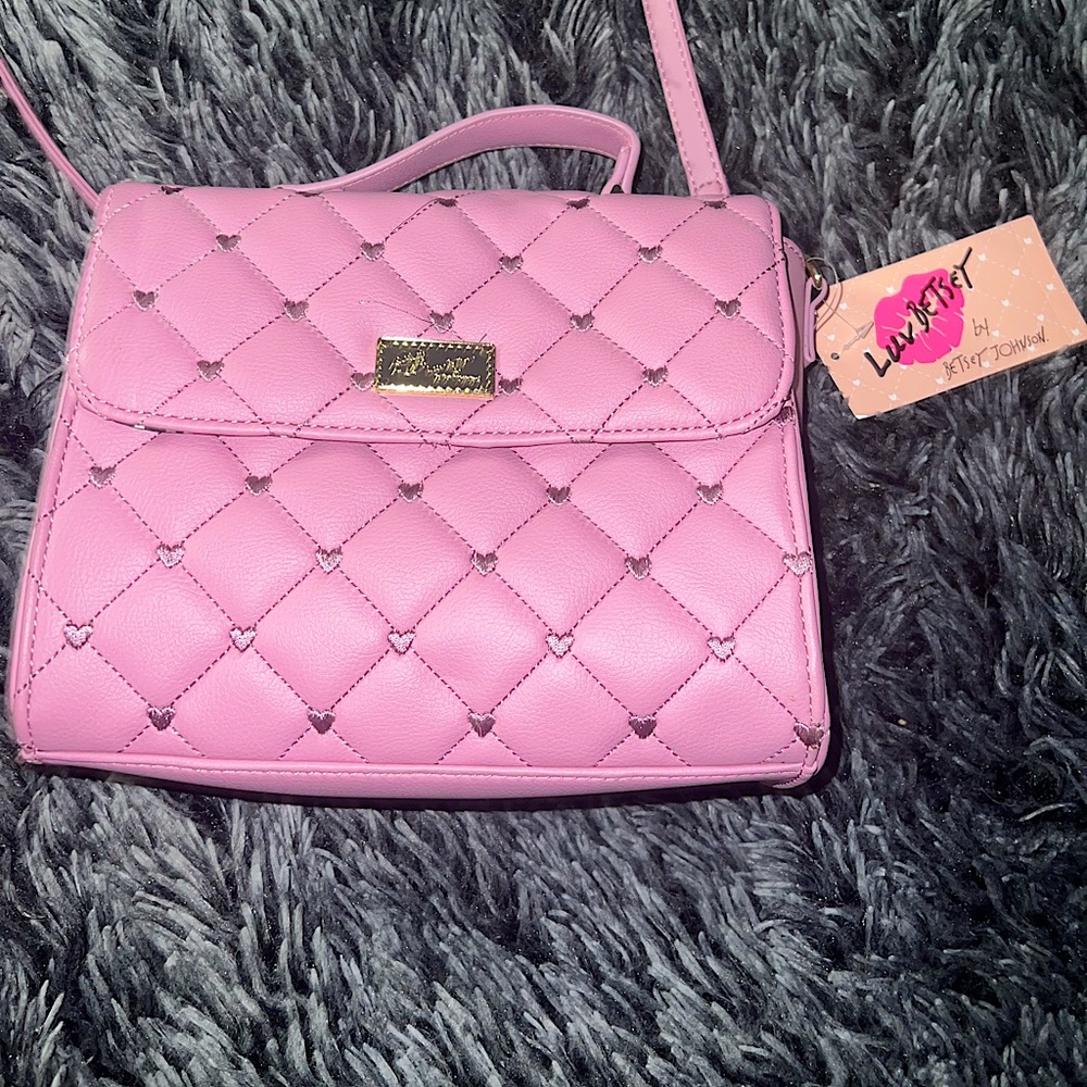 LuvBetsey Leather Crossbody Handbag Purse